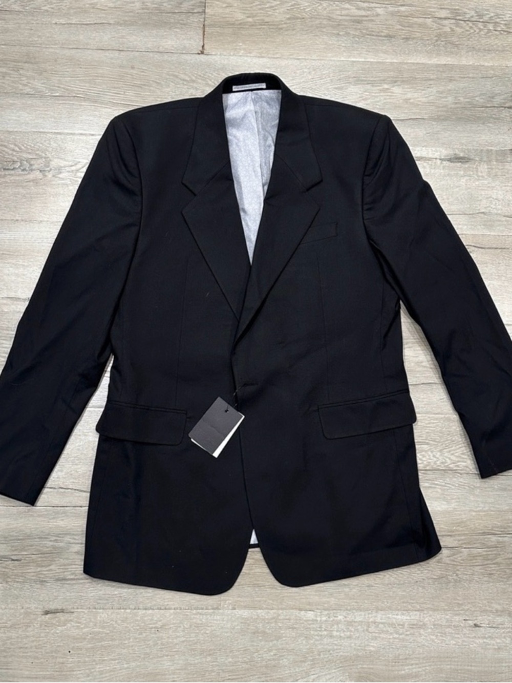 ASOS Black Single-Breasted Sport Coat Blazer